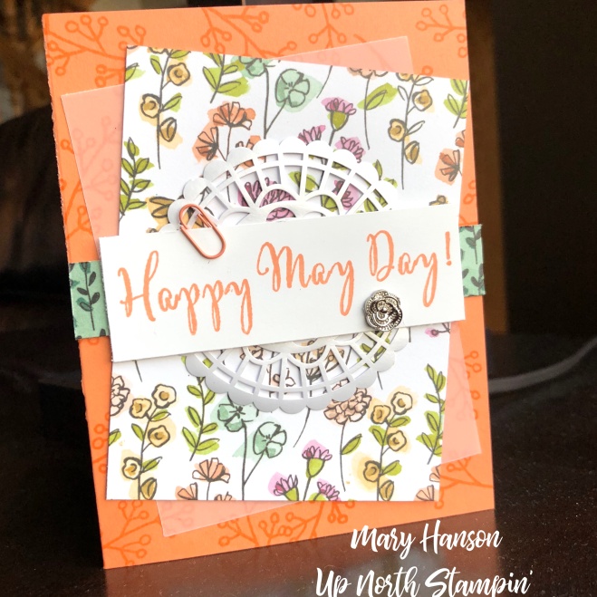 The Happy May Day - Share What You Love - Mary Hason - Up North Stampin'